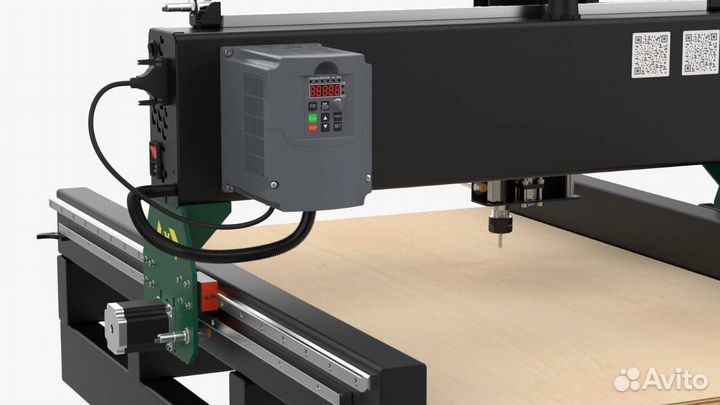 Фрезерный станок с чпу по дереву 600*1000
