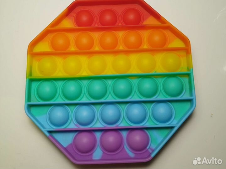 Поп ит, радужный, новый)