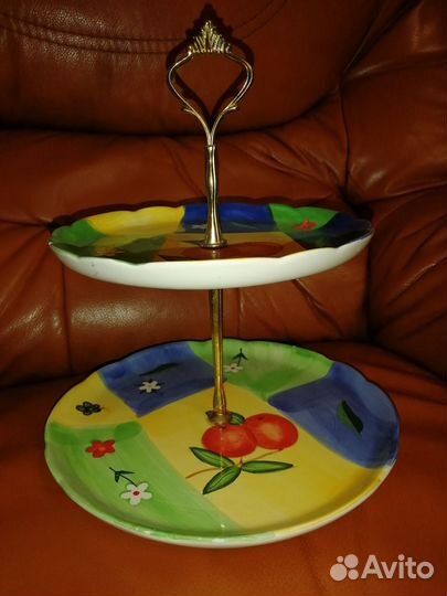 Тарелка-крутышка, Luminarc, этажерка