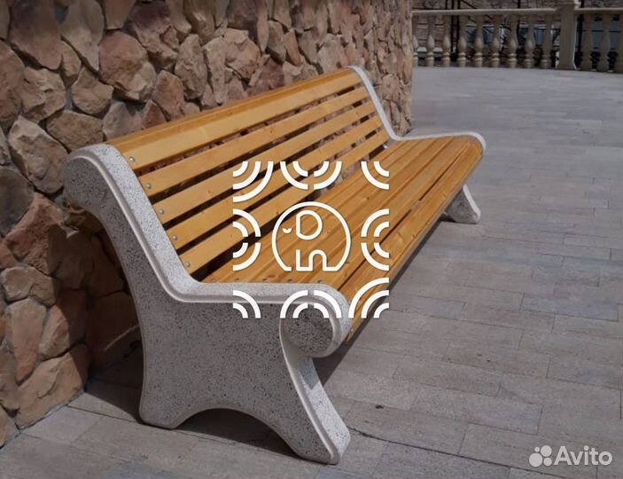 Лавки из бетона 