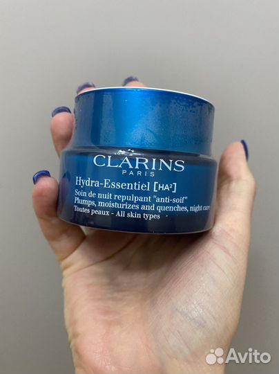 Крем для лица ночной clarins hydra essentiel