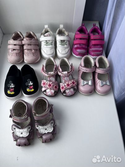 Обувь пакетом для девочки 20,21,22