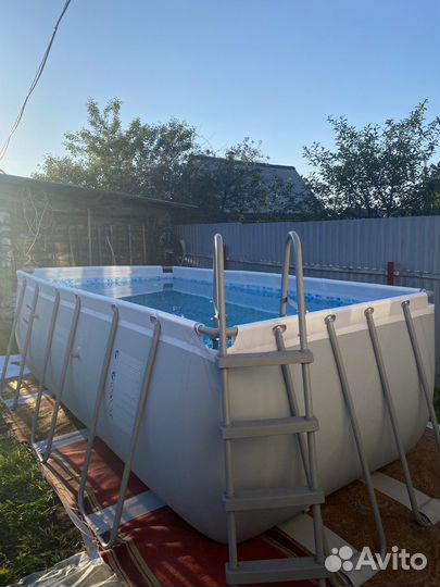 Комплект Bestway (бассейн, насос, швабра, тент)