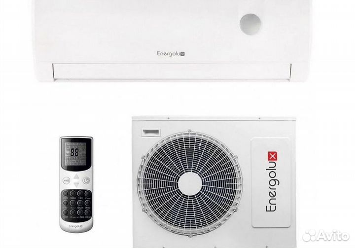 Сплит система с установкой