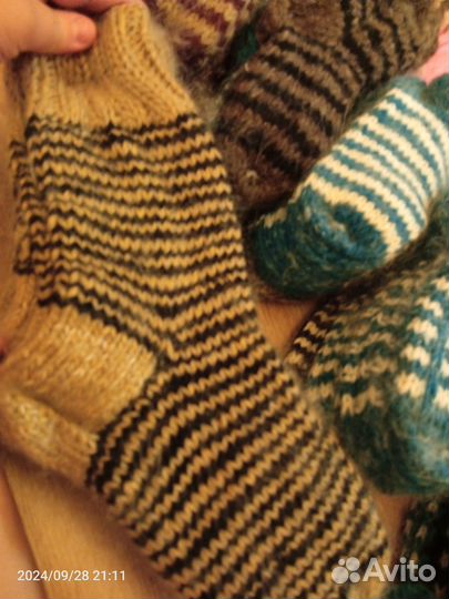 Носочки вязаные ручной работы