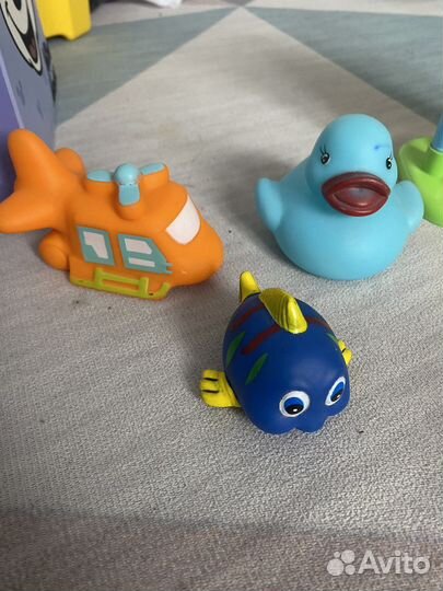 Игрушки для ванной