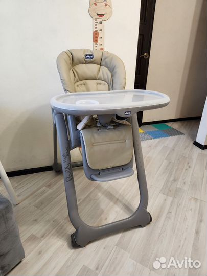 Стульчик для кормления chicco polly magic relax