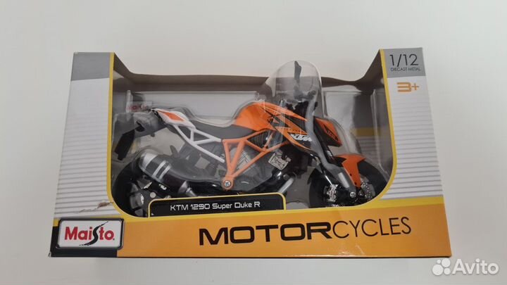 Модель мотоцикла Maisto KTM 1290 Super Duke R