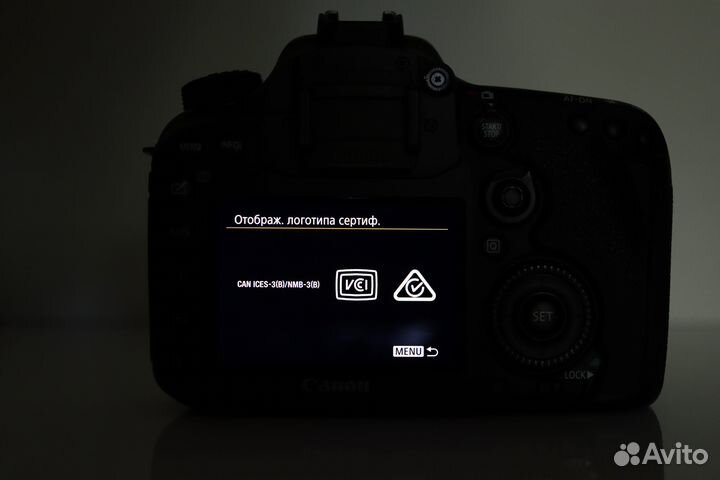 Фотоаппарат Canon 7d mark II