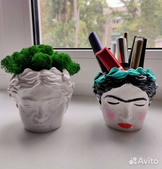 Изделия из гипса Вазочки