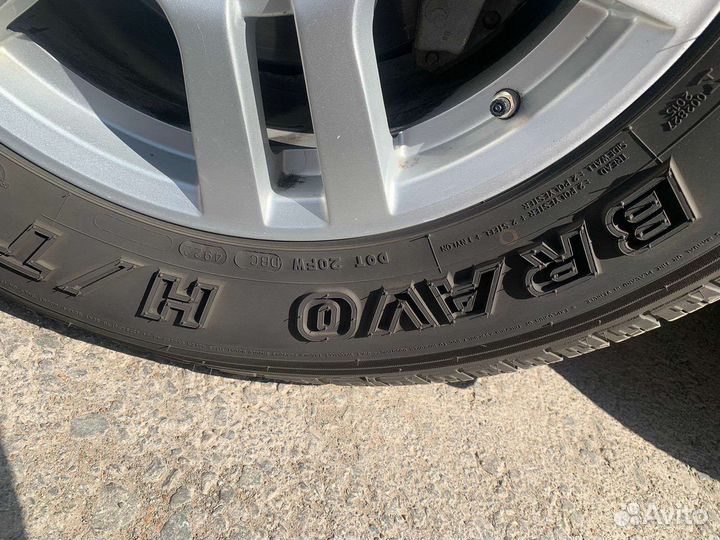 Колеса в сборе летние диски r17x7.5