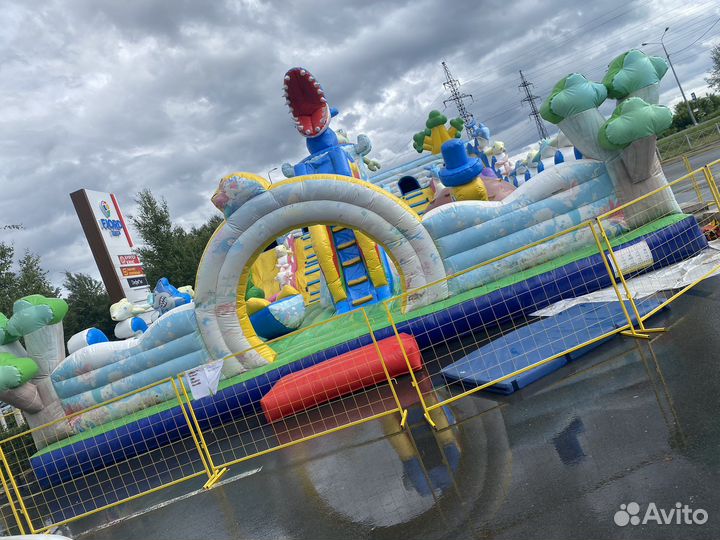 Надувной батут коммерческий
