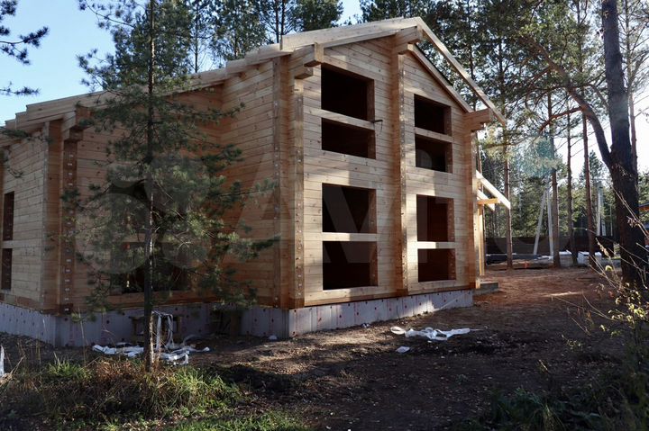 Коттедж 198,6 м² на участке 11 сот.