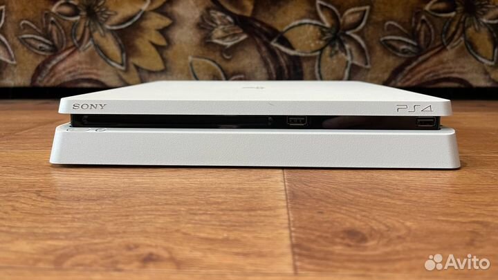 Sony ps4 slim 1 tb White прошита + Atomic Heart