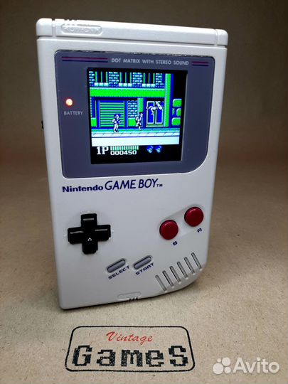 Оригинальный Game Boy DMG-01 с дисплеем IPS V5