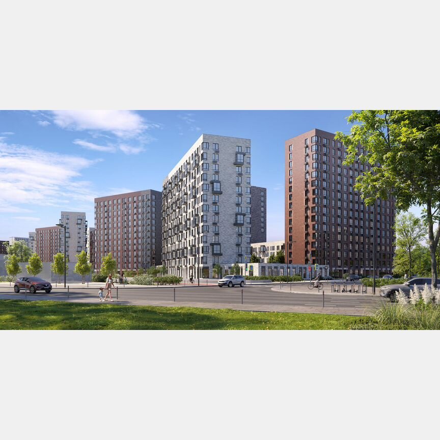 2-к. квартира, 57,5 м², 16/16 эт.