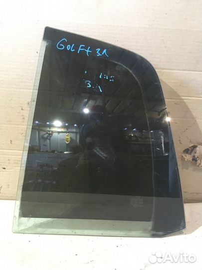 Стекло глухое заднее левое Volkswagen Golf Plus