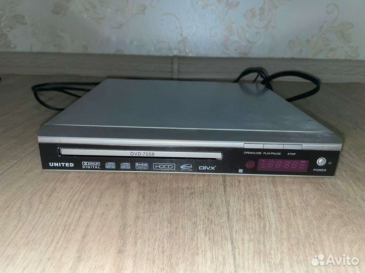 DVD плеер united в отличном состоянии