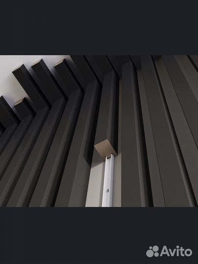 Рейка мдф декоративная интерьерная 2700*30*40 мм