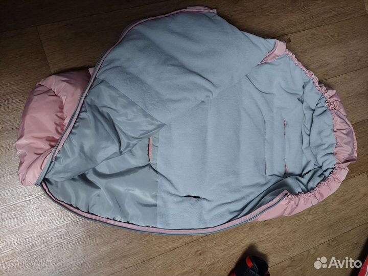 Зимний конверт в коляску mansita