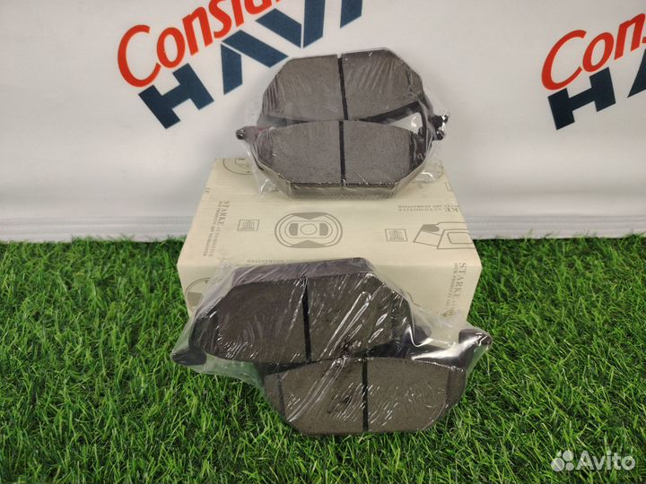 Колодки тормозные передние Golf IV, polo