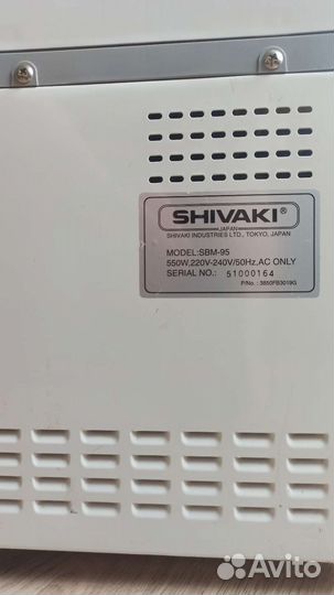 Хлебопечка Shivaki