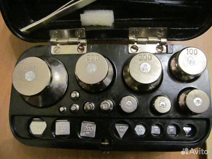 Гири для калибровки весов двух видов,СССР