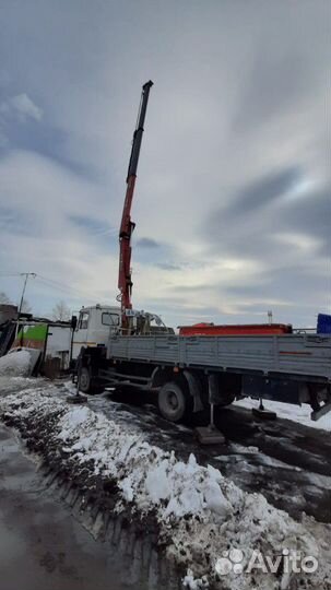 Кран манипулятор. самопогрузчик, воровайка