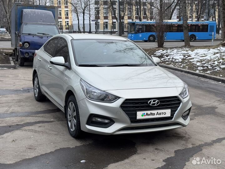 Hyundai Solaris 1.6 AT, 2017, 75 593 км