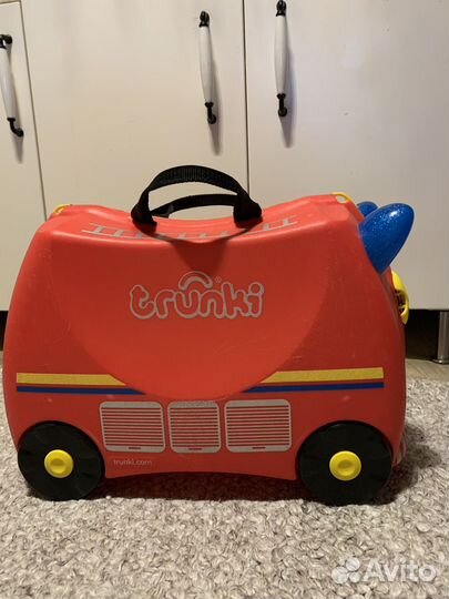Детский чемодан Trunki пожарная машина
