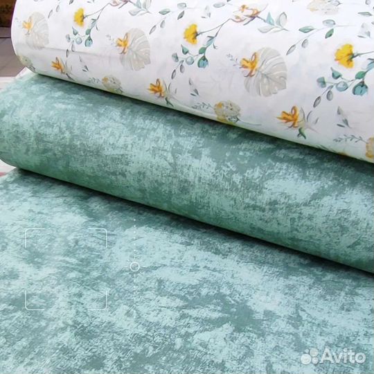 Турецкий хлопок ширина 240см ткань на отрез