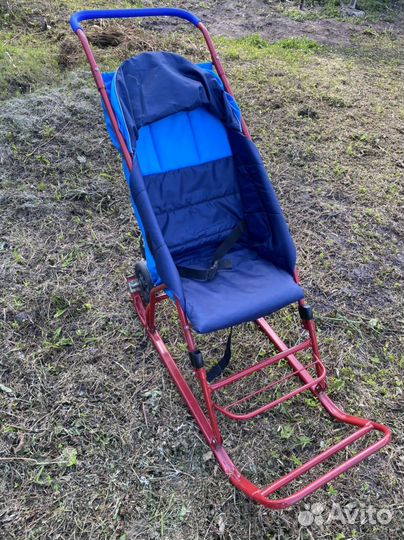 Коляска санки