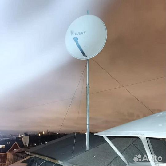 Установка Триколор тв, НТВ-плюс, 4G интернет Wi-Fi