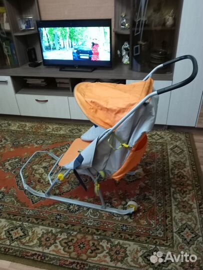 Коляска санки