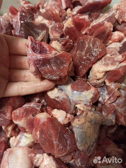 Мясо для собак (говядина). Без жира. Без жил