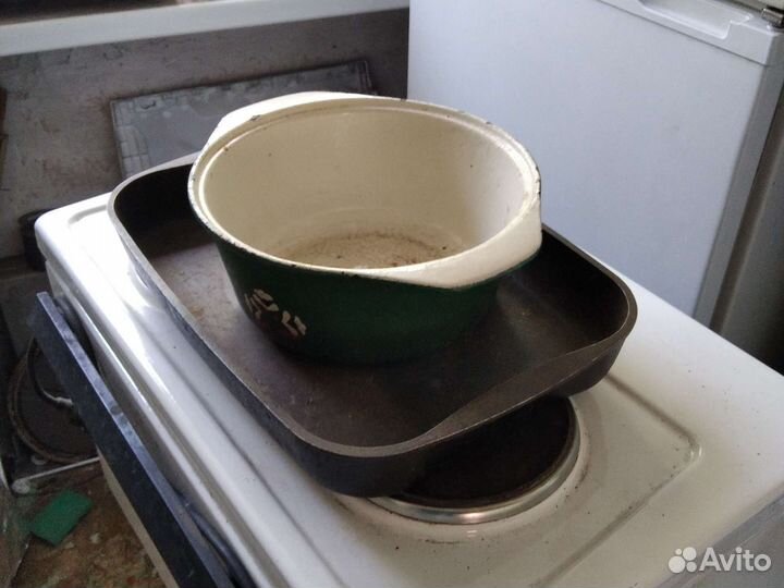 Кастрюля, сотейник чугун