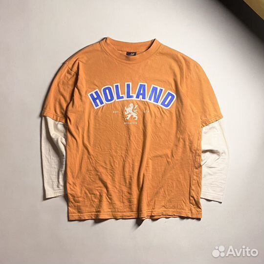 Винтажный лонгслив Holland Голландия