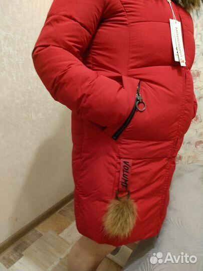 Пуховик зимний женский