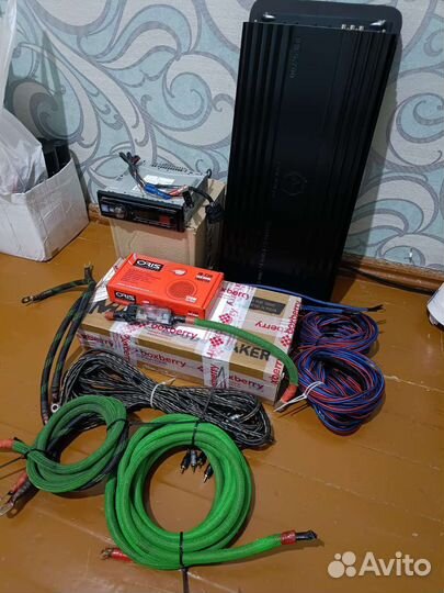 Комплект автозвука (без проводов)