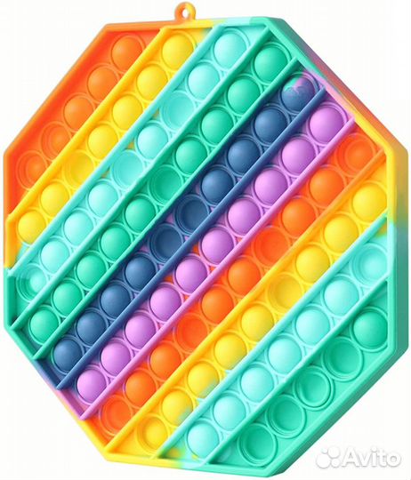 POP IT Игрушка-антистресс восьмиугольник большой