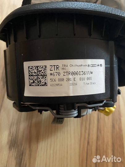 Подушка безопасности Polo Jetta Tiguan