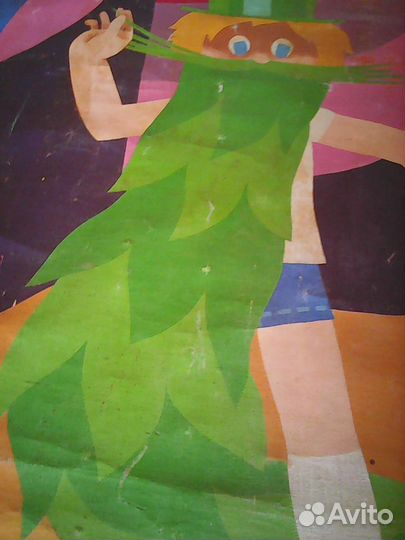 М.Серёгин. Буратино. Картина маслом