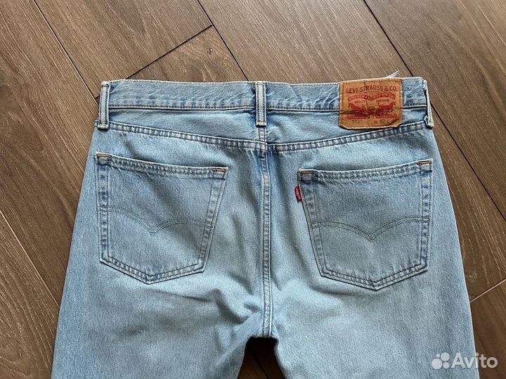 Джинсы Levis 502 W32L34 Made in Mexico