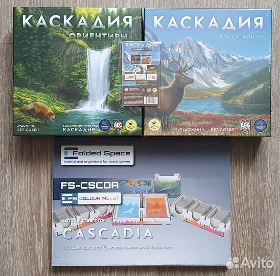 Настольная игра Роскошь Покемон, Каскадия