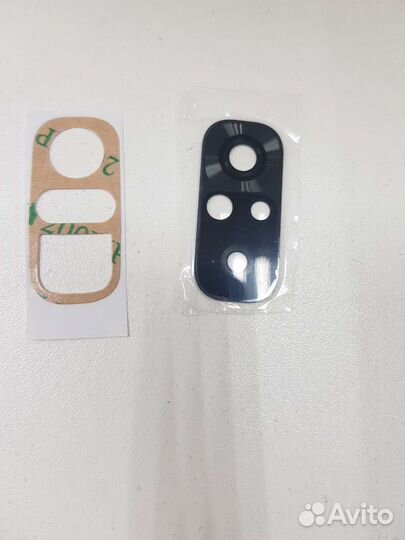 Стекло камеры для Redmi Note 10 4G (черное)