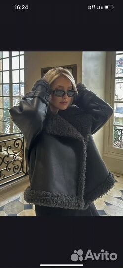 Дубленка женская 44 размер