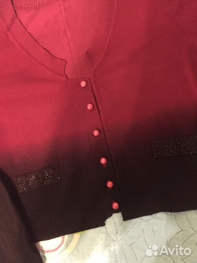 Комплект: топ с кофточкой и юбка. Новый