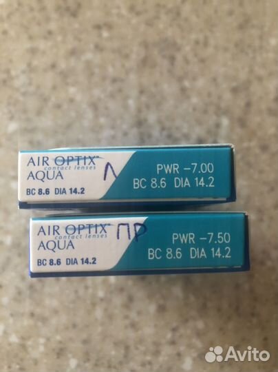 Контактные линзы Air Optix Aqua