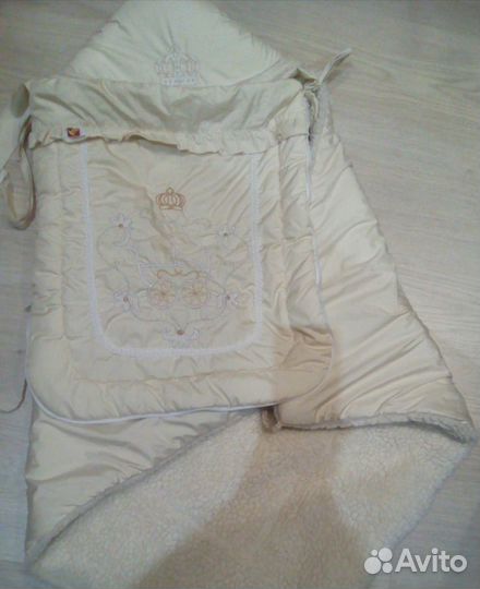 Зимний конверт в коляску