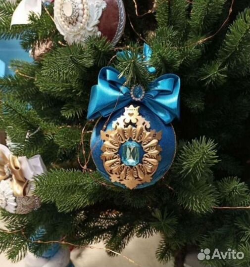 Ёлочные игрушки ручная работа